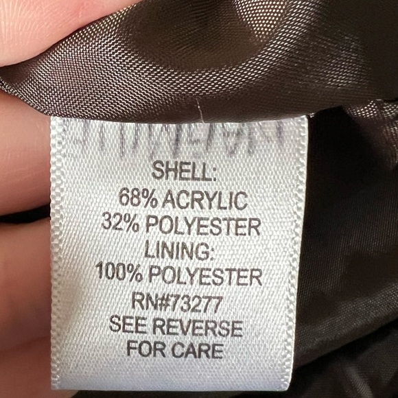 Dana Buchman Elegant Black Tweed Jacket Blazer - Picture 7 of 10